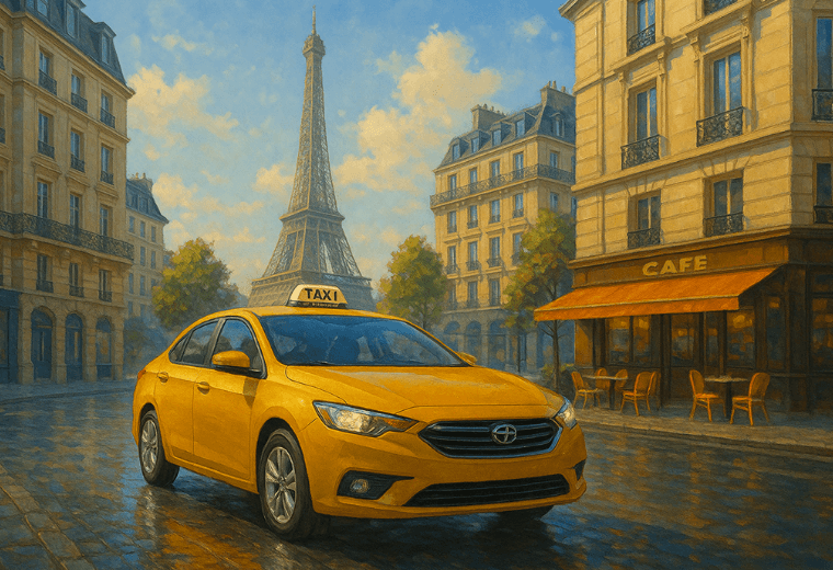 Stress-Free Taxi Booking Across Paris